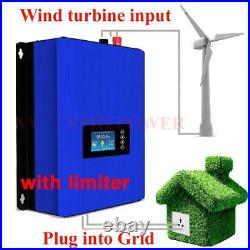 New Wind Power Grid Tie Inverter With Limiter /dump Load Controller 2000w 1000w