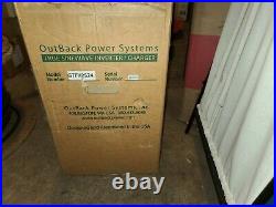 Outback Power GTFX2524 Grid Tie Battery Backup Inverter 2500 VA 24 Volt
