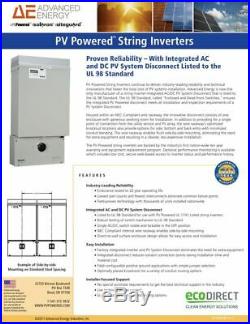 PV Powered PVI 4600W 4.6kW 208v grid-tie inverter FREE SHIPPING
