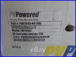 PV Powered PVP2000-SD-240 Grid Tie Inverter 2000W 240 Volt