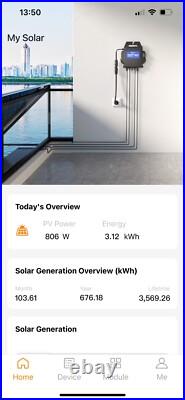 Plug-in grid-tie solar power kit without solar panels