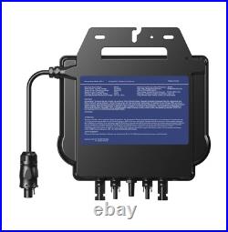 Plug-in grid-tie solar power kit without solar panels