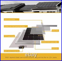 Plug-in grid-tie solar power kit without solar panels