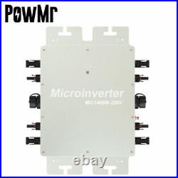 PowMr Solar Grid-tie Inverter MIC 1400W Micro Inverter with WIFI 220V Waterproof