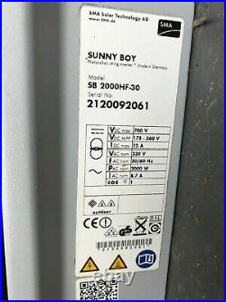 SMA Solar PV Inverter SB 200 HF-30