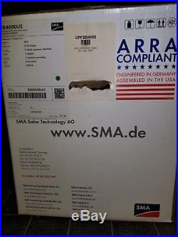 SMA Sunny Boy 4000w Grid-tie Inverter SB4000US + AFCI + DC Disconnect