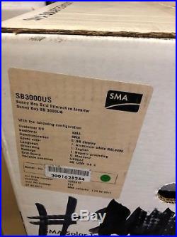 SMA Sunny Boy SB 3000US Solar Inverter 3KW 3000 Watt Grid Tie