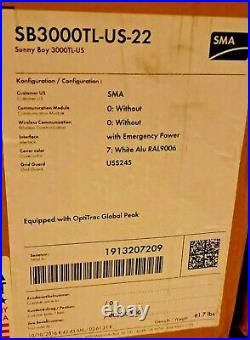SMA Sunny Boy SB3000TL-US-22 Solar Inverter 3000 Watt