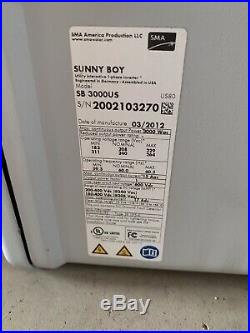 SMA Sunny Boy SB3000US 3KW Inverter