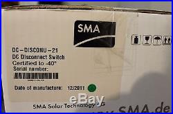 SMA Sunny Boy SB4000US Grid Tie Solar Inverter Non-AFCI