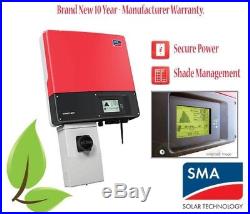 SMA Sunny Boy SB5000TL-US-22 Grid-Tie String Solar Inverter with Secure Power Plug