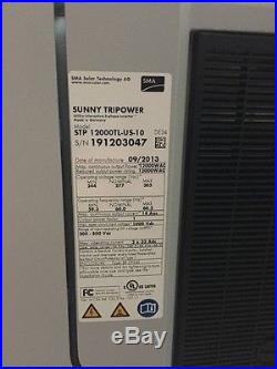 SMA Sunny Tripower 12000-TL-US Grid Tie inverter 12kw