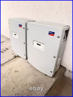 SMA WIndy Boy Model WB 8000US 8000 watt utility 1 phase inverter
