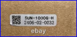 SUN-1000G2-H With Limit And Plug Connectors