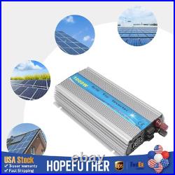 Silver Grid Tie Inverter DC10.8-32V to AC90-140V Pure Sine Wave Inverter 1000W