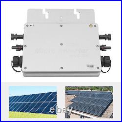 Smart Solar Micro Inverter 700W for Grid Tie and Off-grid Pure Sine Wave 120V US
