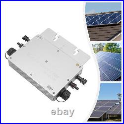 Smart Solar Micro Inverter 700W for Grid Tie and Off-grid Pure Sine Wave 120V US