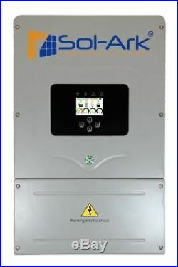 Sol-ark 8k Hybrid Inverter 48v Split Phase 120/240v Grid Tied, Hybrid Or Offgrid