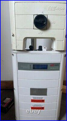 Solar Edge 3800A Grid Tie Inverter, tested & activated with 10 P300 optimizers