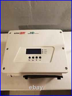 Solar Edge Hd Wave Grid Support Utility Interact Inverter Se7600h-us000nnu2 New