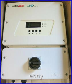 Solar Edge SE6000H-US000NNU2 Photovoltaic Inverter 270-480VDC 6000W, untested