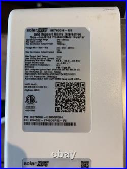 Solar Edge SE7600H-US000BNI4 7.6Kw Single Phase Solar Inverter SE7600H-US