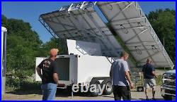 Solar Generator Trailer 5kW with 240V Grid-Tie Inverter