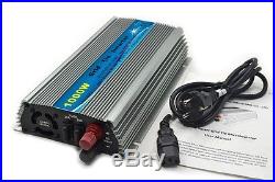 Solar Grid Tie Inverter 1000W DC20V-45V to AC120 or 230V Pure Sine Wave Inverter