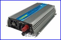 Solar Grid Tie Inverter 1000W DC20V-45V to AC120 or 230V Pure Sine Wave Inverter