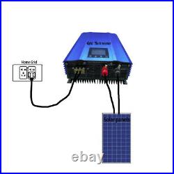 Solar Grid Tie Inverter 1000W DC24V 48V 72V AC110V AC220V Discharge Auto-Limit