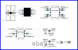 Solar Grid Tie Inverter 1200-1600W DC 22V-60V AC 110V/220V Grid WIFI Micro Power