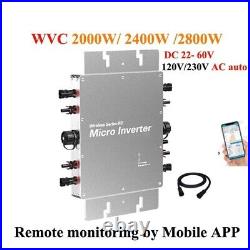 Solar Grid Tie Inverter MPPT 4 Circuits Input DC22-60V AC220V110V PV Panels