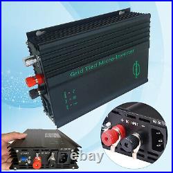 Solar Grid Tie Inverter MPPT Adjustable Battery Durable Discharge Power 600W