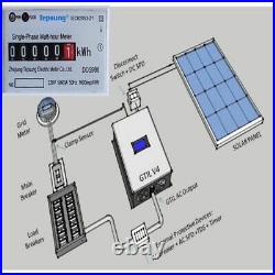 Solar Grid Tie Inverter MPPT DC 22-65V 45-90V AC 220v 230v 240v Limiter System