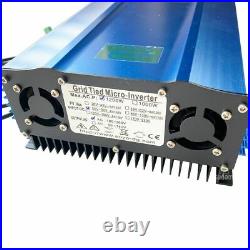 Solar Grid Tie Inverter Work Batteries DC 48V72V96V AC110VAC220V Limiter WIFI