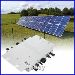 Solar Grid Tie Micro Inverter 1200W MPPT Pure Sine Wave DC22-60V to AC120V IP65