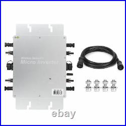 Solar Grid Tie Micro Inverter 1200W MPPT Pure Sine Wave DC22-60V to AC120V IP65