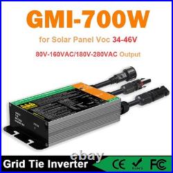 Solar Grid Tie Micro Inverter 300/700/750W MPPT Input DC26V-60V PV Output AC110V
