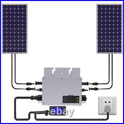 Solar Grid Tie Micro Inverter Aluminium Alloy 700W For Solar Panel 30V/60V 110V