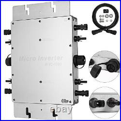 Solar Grid Tie Micro Inverter DC 22-50V to AC 110V 1200w Reverse Simplify GREAT