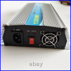 Solar Grid Tie Micro Inverter MPPT 1300W Input 120V 220v AC On Grid Power System
