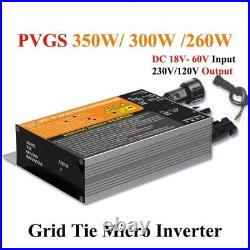 Solar Grid Tie Micro Inverter PV DC18V-60V AC110V-230V 50HZ/60HZ Smart Inversor