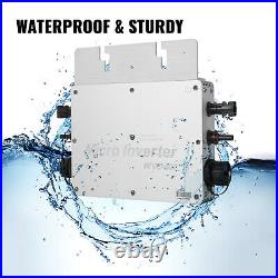 Solar Grid Tie Micro Inverter Pure Sine Wave 600W 22-50V 220V MPPT Waterproof
