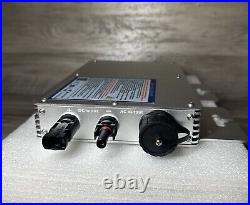 Solar Grid Tie Micro Inverter WiFi Control Auto Identification DC To AC Silver