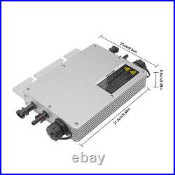 Solar Grid Tie Micro Power Inverter Waterproof IP65 120V 700W Micro Inverter