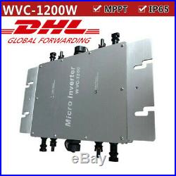 Solar Grid Tie Micro inverter 1200W MPPT pure sine wave 22-50V DC WVC Modem