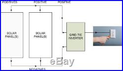 Solar Grid-tie Inverter, 1KW(1,000Watts), 120VAC, 60Hz, to 60V DC input