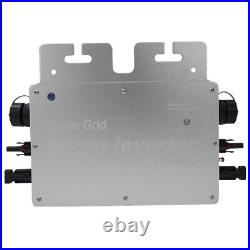 Solar Inverter 220V Aluminum Alloy Solar Inverter Grid Tie Power Inverter