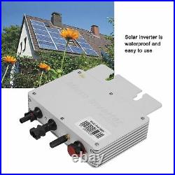 Solar Inverter MPPT Grid Tie Inverter Pure Sine Wave 300W DC/AC Roof & Outdoor