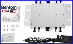 Solar Micro Grid Tie Inverter, WVC-1200W MPPT Grid Tie Pure Sine Wave Dc to Ac S